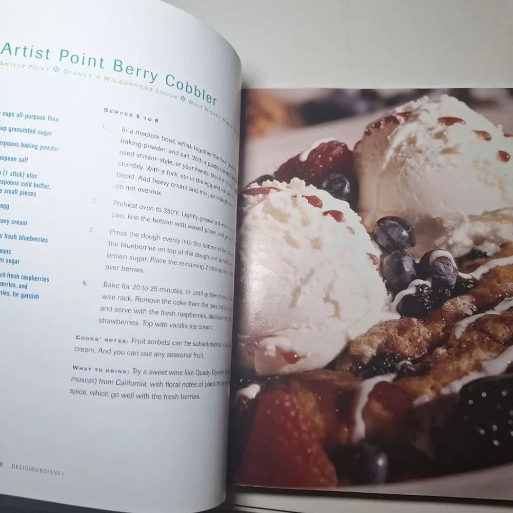 Delicious Disney 2006 Cook Book Park Recipes Chefs Pam Brandon‎ Mickey Twinkie